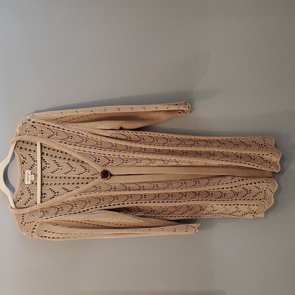 18/20 long cardigan Swing style
